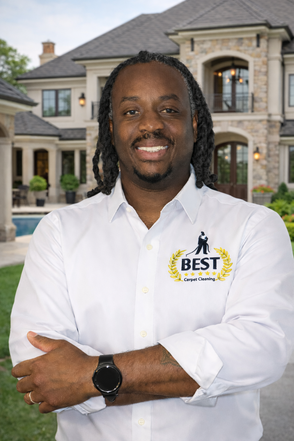 Best Carpet Cleaning owner ready to provide a free carpet cleaning quote in Georgia