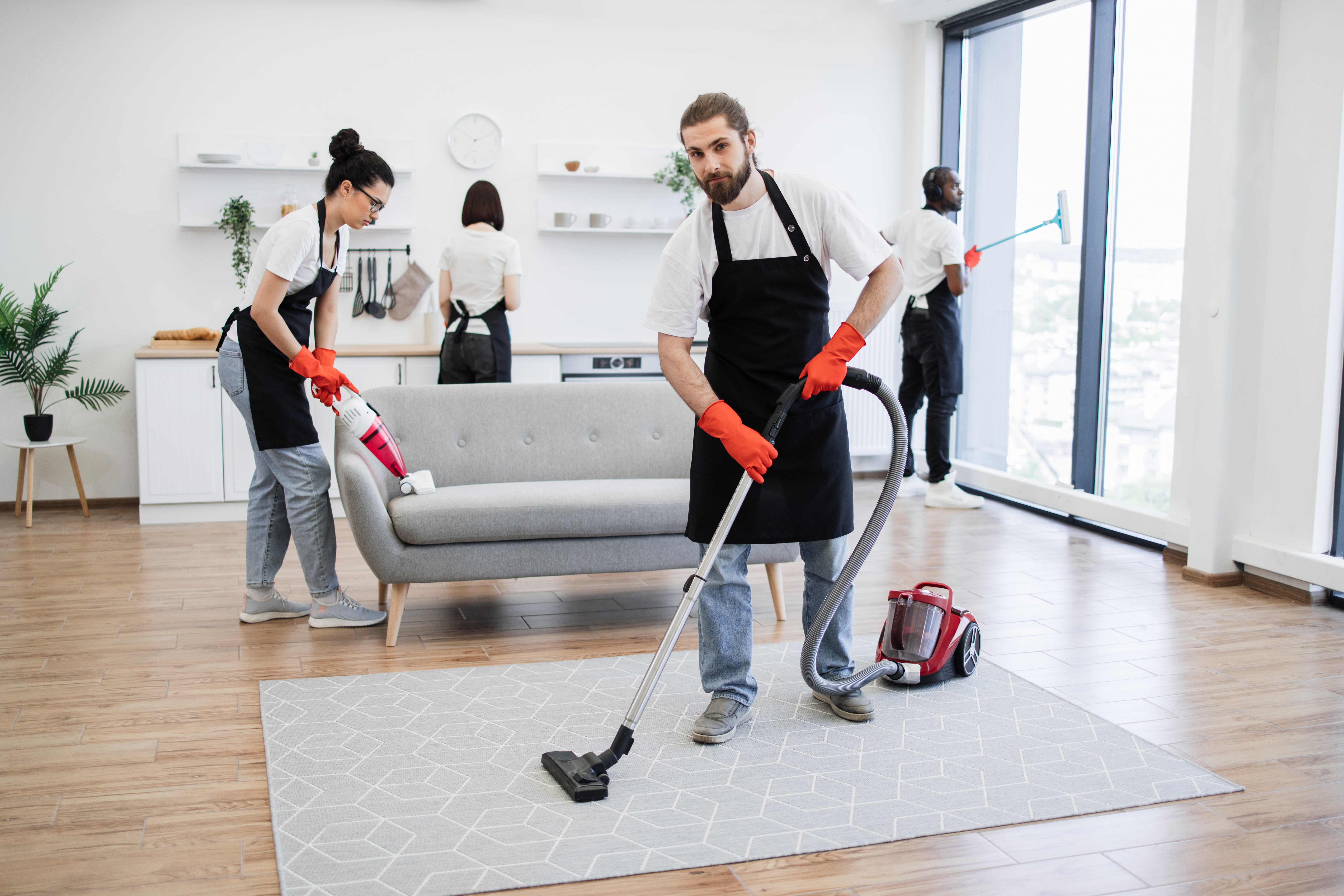 Professional carpet cleaning service